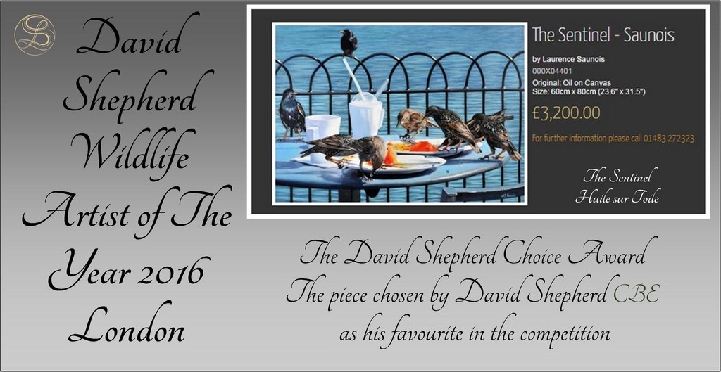 David Shepherd Wildlife Artist of the Year 2016