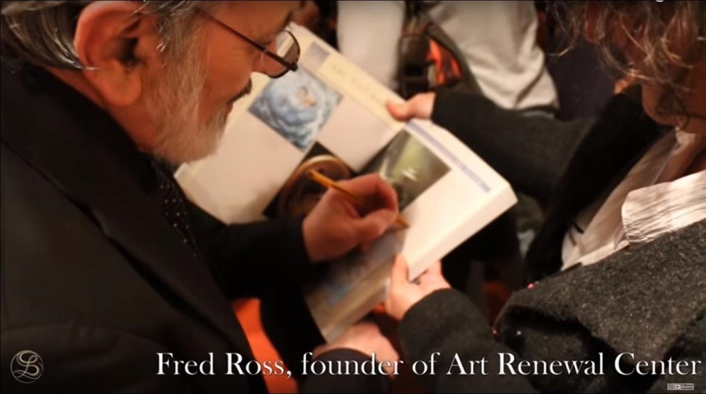 Cliquez pour agrandir Fred Ross - ARC International Salon 2014/2015 avec laurence Saunois, artiste peintre animalier