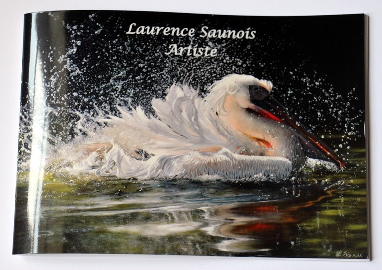 Catalogue Grands Singes de l'artiste animalier, Laurence Saunois