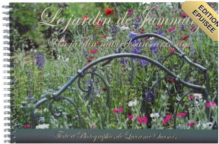 Livre sur le jardin d'artiste de Laurence Saunois, peintre animalier
