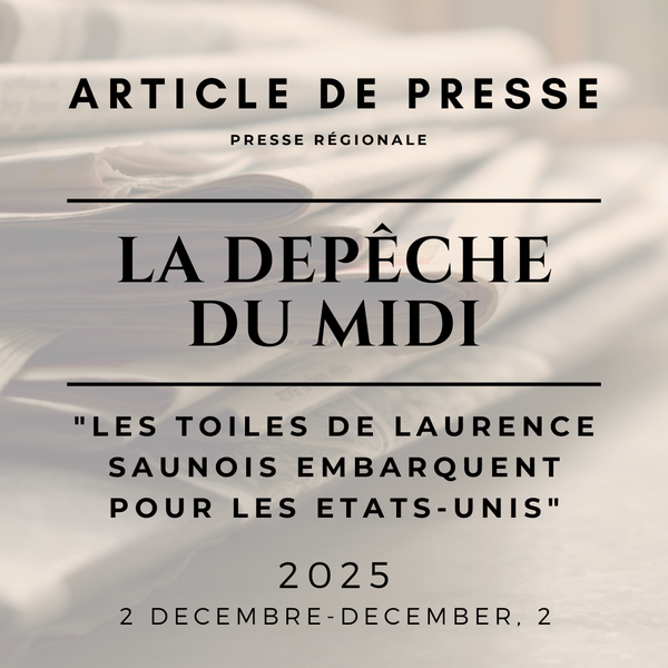 Article de presse de la Dépêche du Midi - décembre 2025 : Nympheus Luminansis