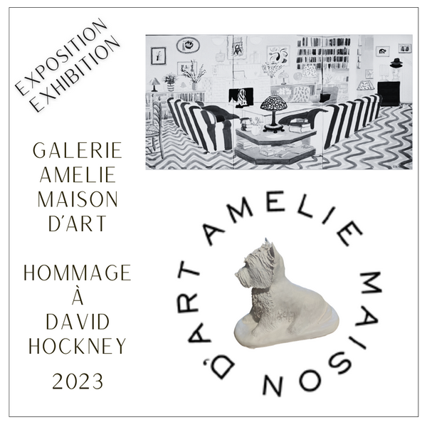 Galerie Amélie Maison d'art - David Hocney - Laurence Saunois