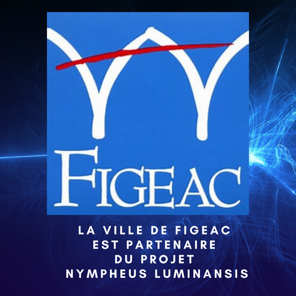 Partenariat Ville de Figeac - Nympheus Luminansis de Laurence Saunois