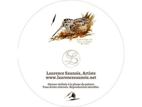  Iron woodcock's feather box: artist Laurence Saunois -29-verso