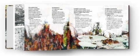 Intérieur du Livre Nympheus Luminansis de Laurence Saunois