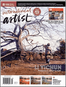 International Artist Magazine - Laurence Saunois, artiste peintre animalier