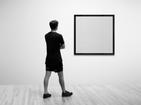 Taille du tableau de l'artiste Laurece Saunois