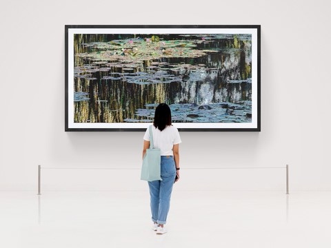 Nympheus Luminansis : la danse de la lumière dans un musée : Nymphéas de Claude Monet par Laurence Saunois