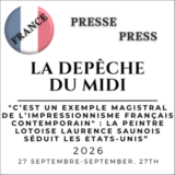 Presse La Depêche du Midi - Nympheus Luminansis, Tournée Américaine