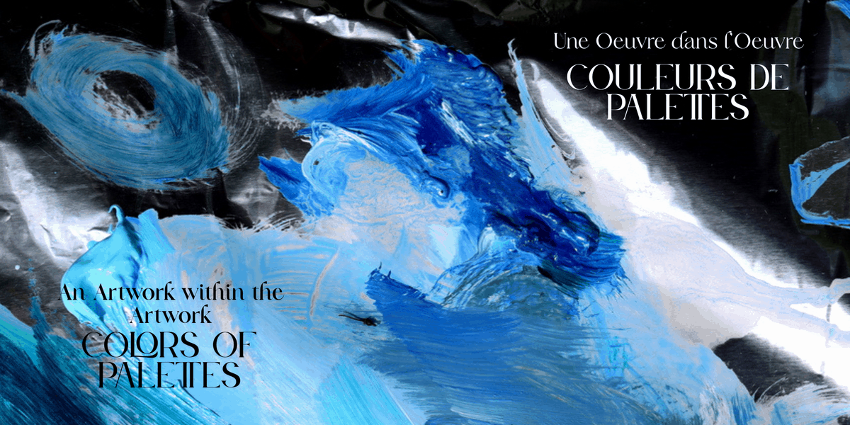 Couleurs de Palettes par l'artiste Laurence Saunois couleurs de palettes, une oeuvre dans l'oeuvre